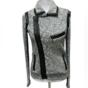 Rag and bone sweater like jacket black and white